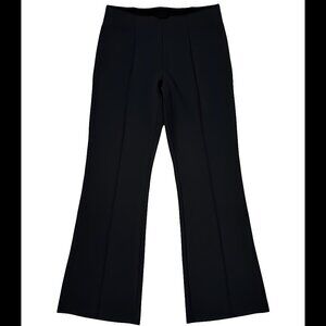 Athleta Black Pull-On Straight Leg Pants Black Size Small